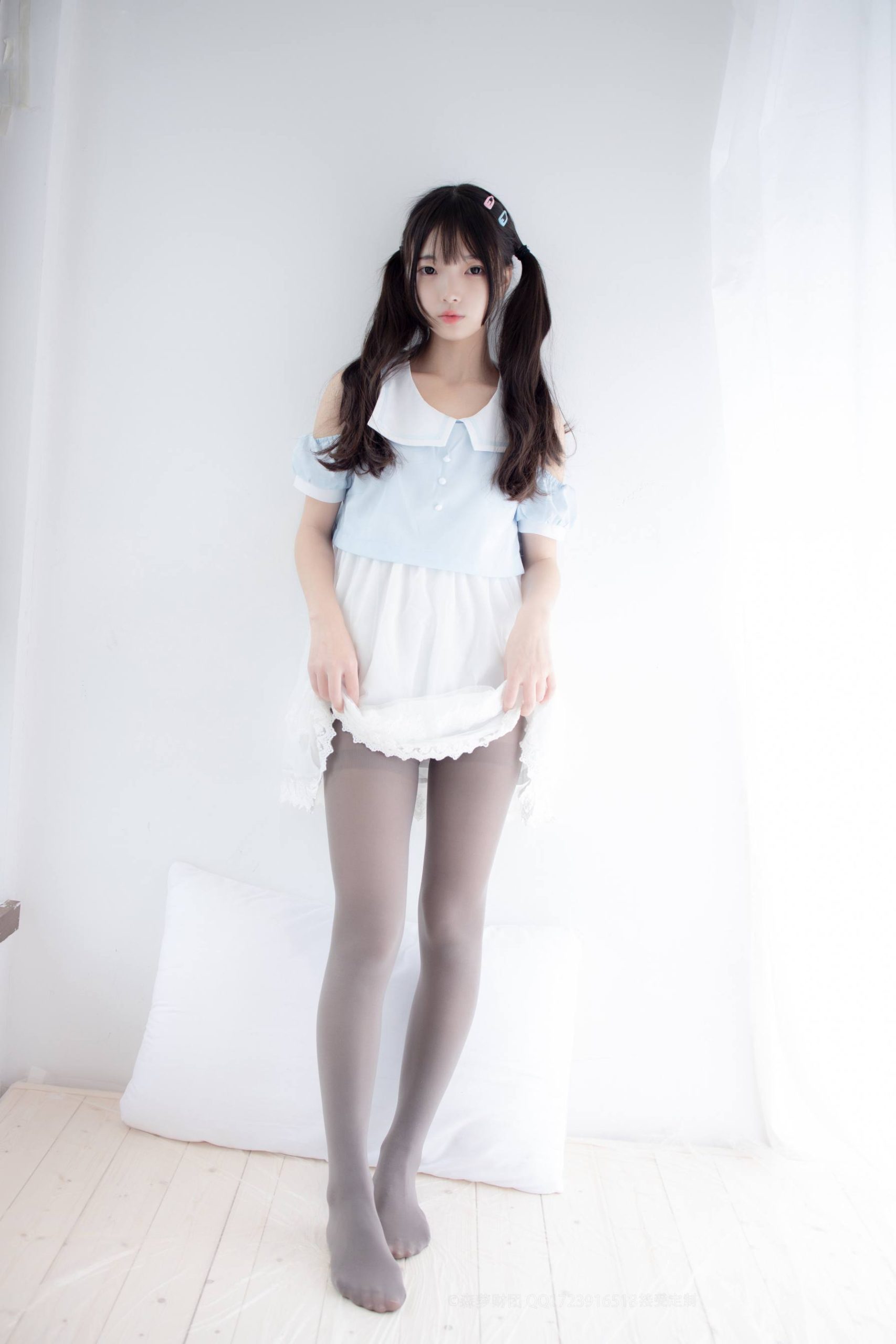 图片[4]-超级甜美的灰丝小姑娘【86P】20005-图好看