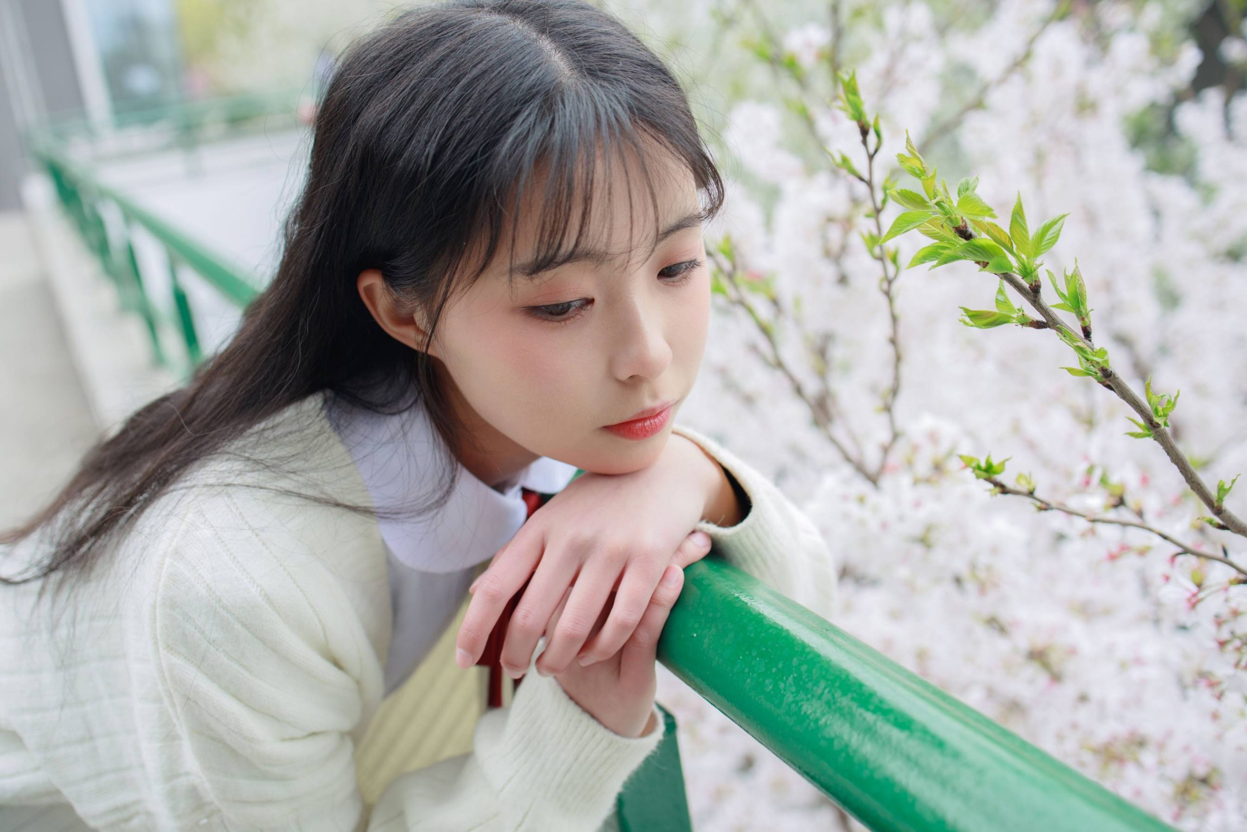 图片[6]-甜美可人的白丝姑娘【127P】20011-图好看