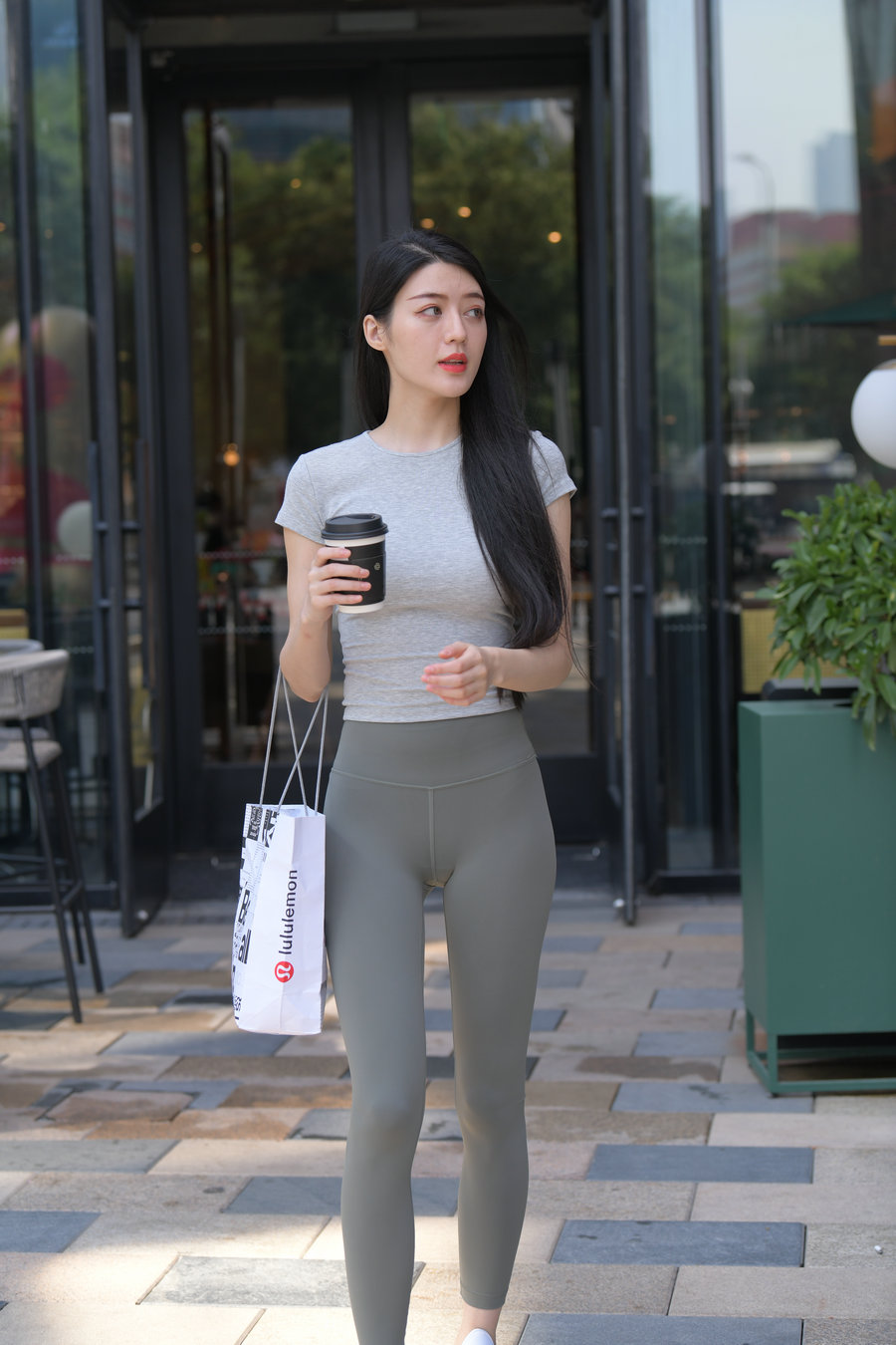 图片[4]-在外面逛街的瑜伽裤女孩J2240 449P1V-16.7GB-图好看