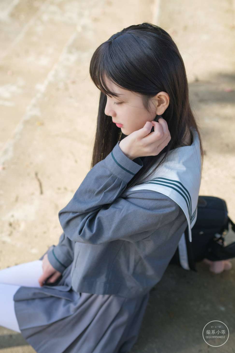 图片[3]-白丝清纯少女真的太可爱了【60P】20001-图好看