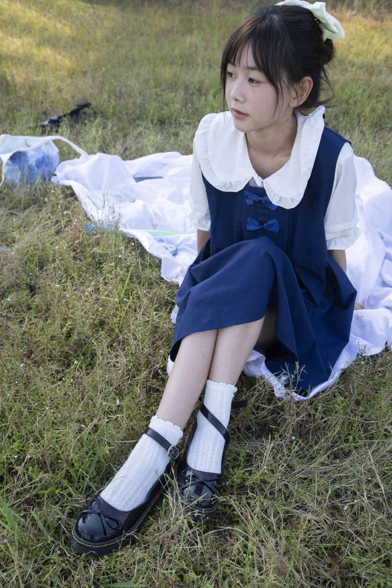 图片[6]-非常甜美的牛仔裙女孩【226P】20021-图好看