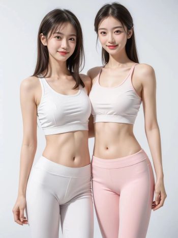 图片[18]-AI瑜伽裤清纯妹子系列图-图好看