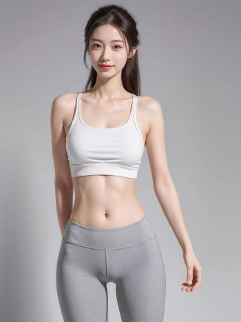 图片[10]-AI瑜伽裤清纯妹子系列图-图好看