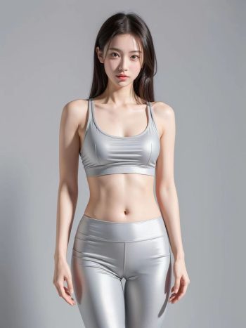 图片[11]-AI瑜伽裤清纯妹子系列图-图好看