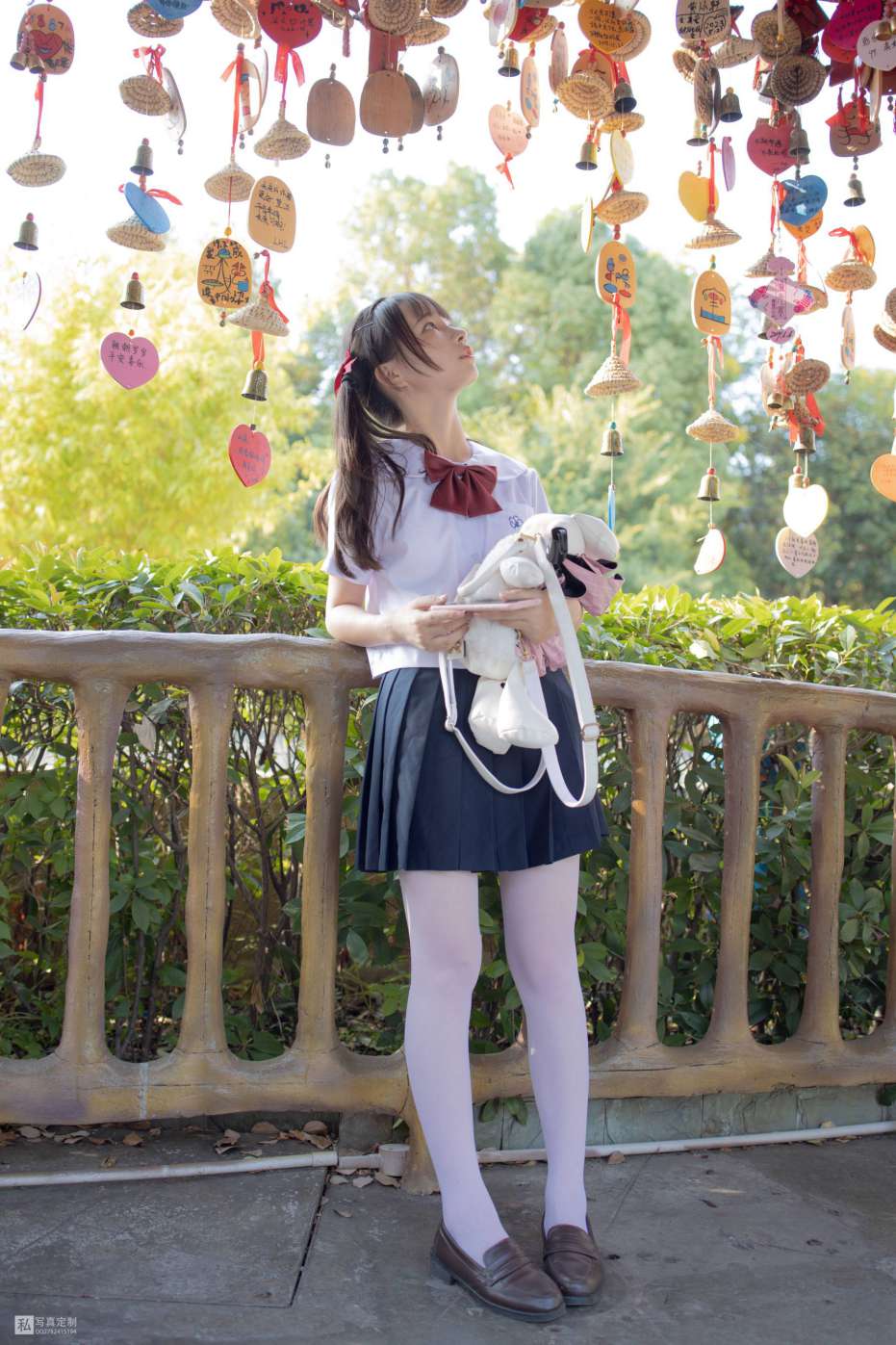 图片[5]-眼神好清澈的双马尾白丝女孩【75P】20019-图好看
