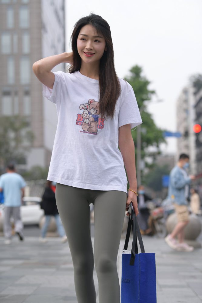 一身休闲装的瑜伽裤女孩J2961 709P1V-24.1GB-图好看