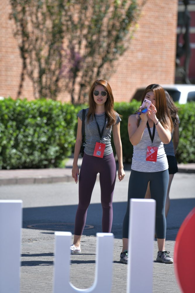 紫色瑜伽裤墨镜导游J4604 27P-336MB-图好看