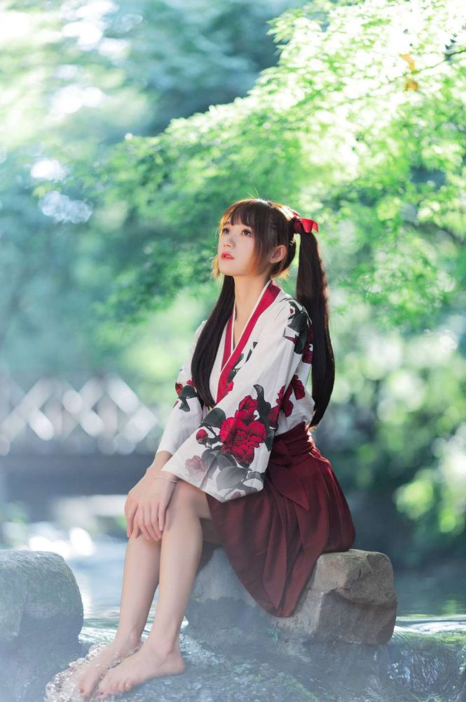 【免费】穿汉服的双马尾女孩【35P】20025-图好看