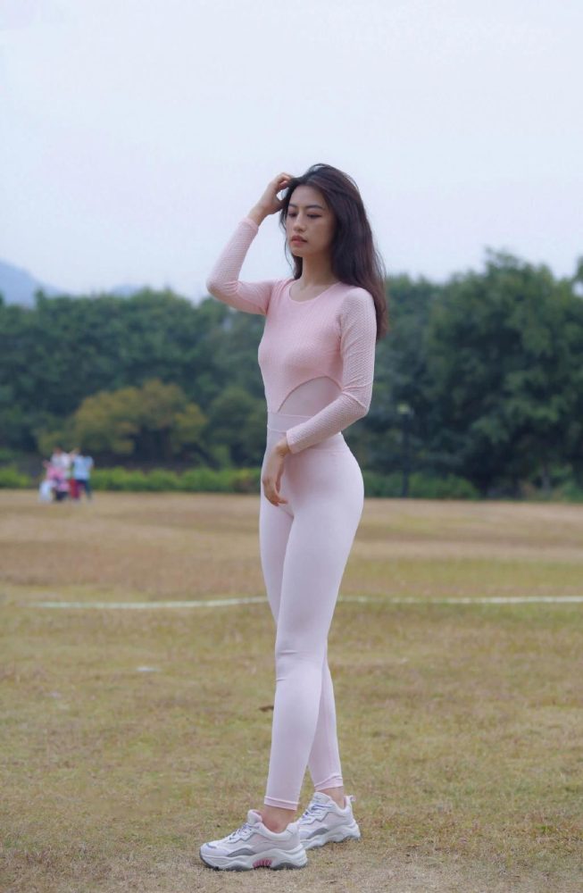 柔情似水的瑜伽裤姑娘 J1429 291P1V-14.6GB-图好看