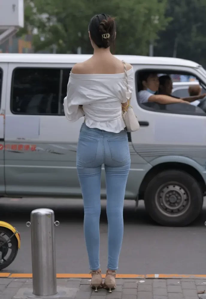 紧身牛仔裤优雅小女人J2238 322P1V-14.1GB-图好看