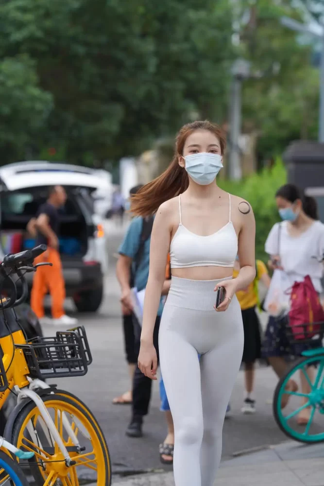 灰色瑜伽裤女孩 J1323 723P4V-17.9GB-图好看