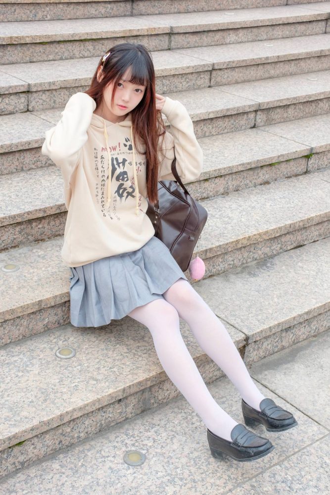 甜美的白丝女孩【131P】20007-图好看