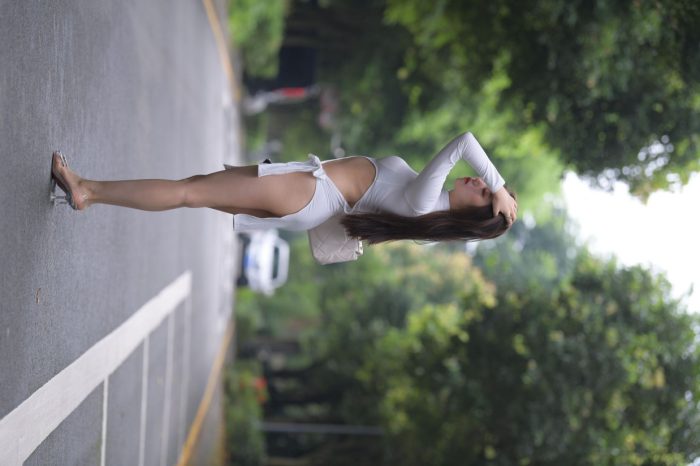 妹妹好漂亮的白色裙子【432P】00066-图好看