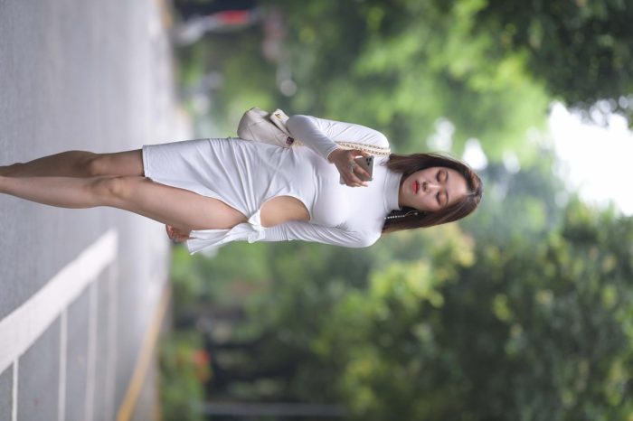 非常精致的侧边裙姑娘，忒好看了！【299P】00017-图好看