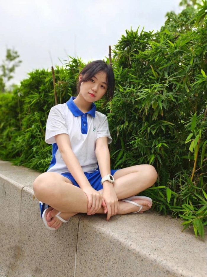 穿校服非常清纯的小姑娘【49P】20003-图好看